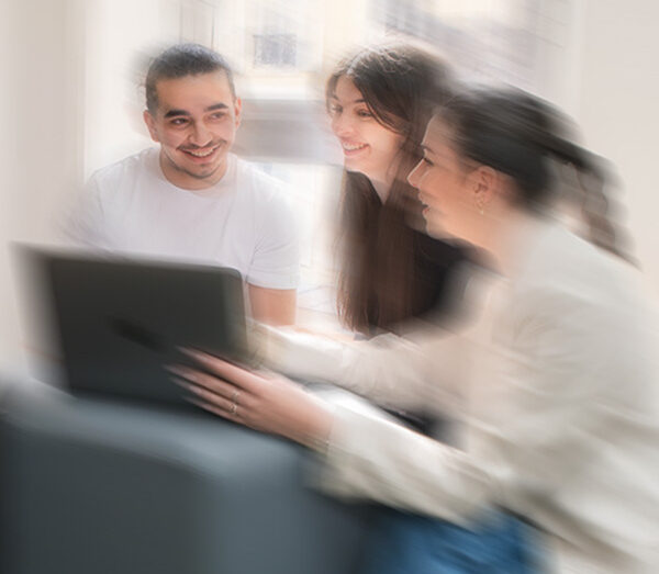 Etudiants de BTS immobilier à l'ISCAE